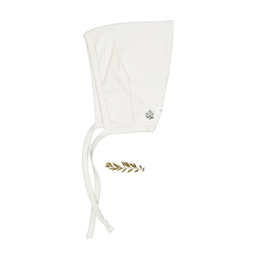 The Embroidered Pixie Bonnet - Zara Blue