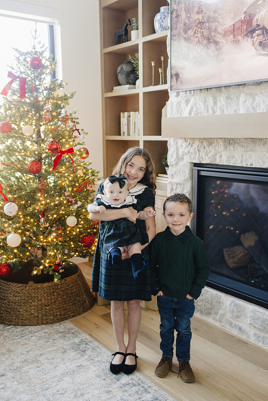 Alpine Plaid Dress