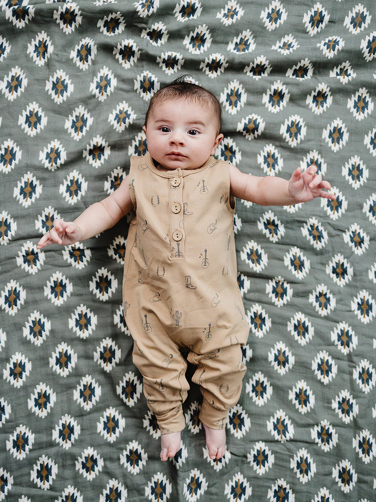 Western Tank Romper