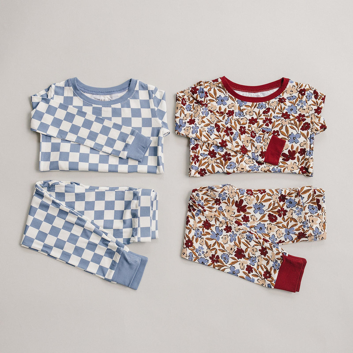 Desert Floral Ribbed Bamboo Cozy Set