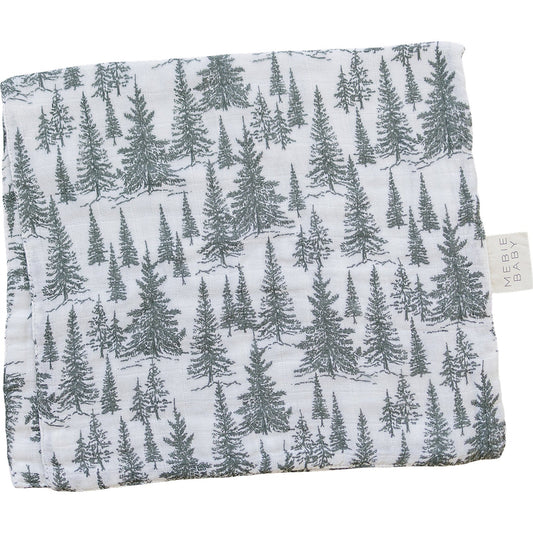 Forest Muslin Burp Cloth
