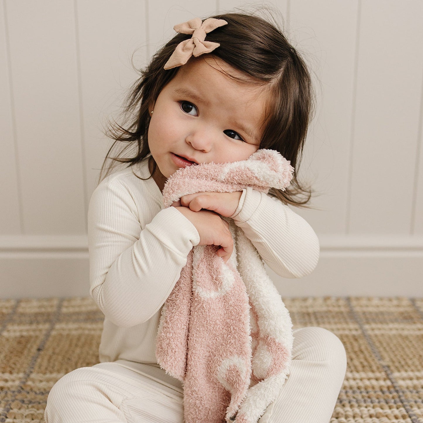 Pink Bow Plush Blanket