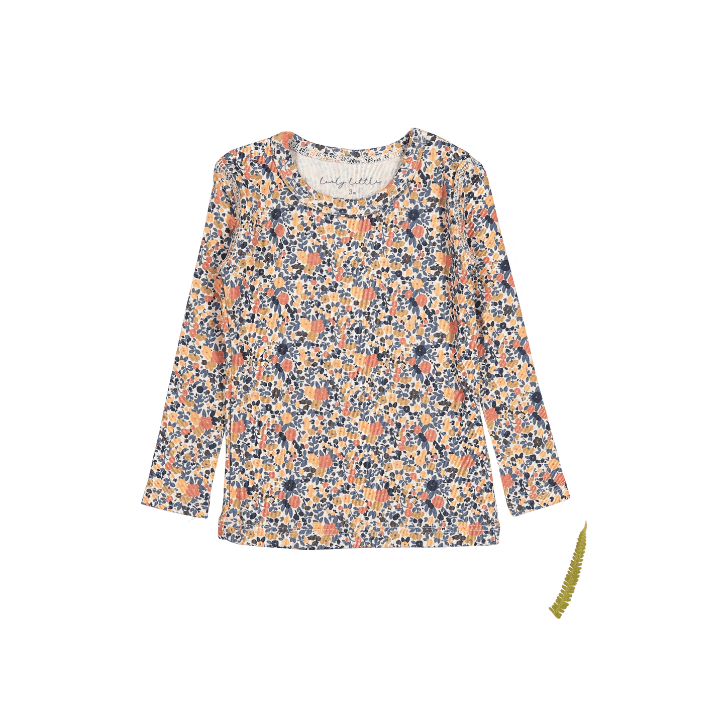 The Printed Long Sleeve Tee - Autumn Floral