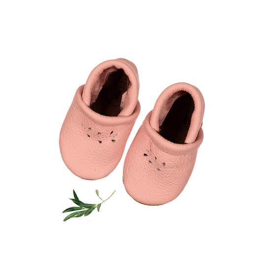 The Leather Mocc - Coral