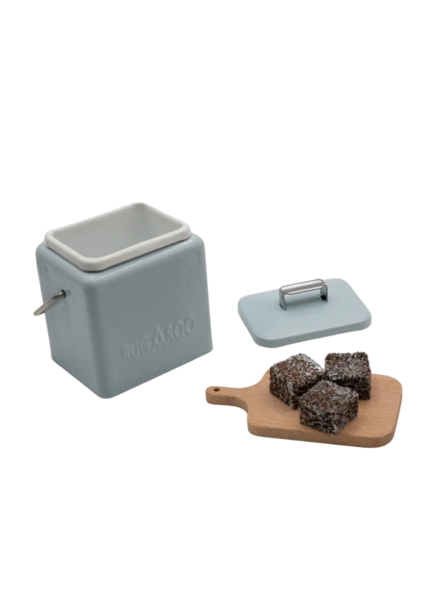 The T'roo-Blue Esky with Lamingtons | Rugaroo Doll Accessories *Pre-order