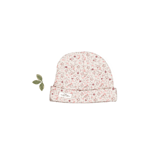 The Printed Hat - Dusty Mauve Floral