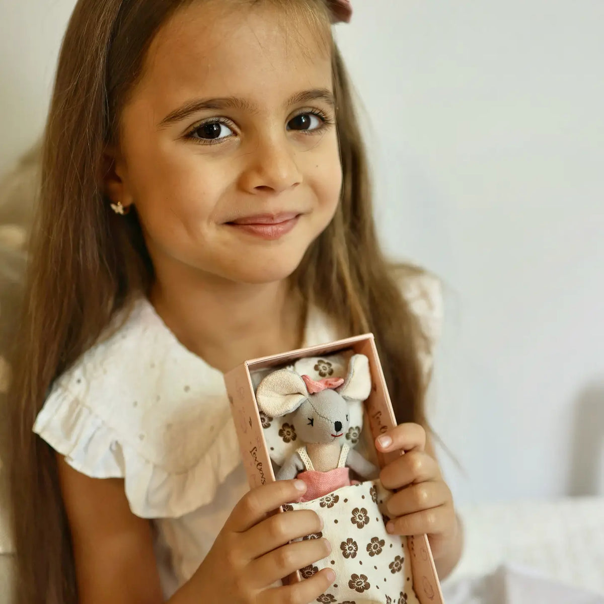 Levlovs Mouse Lili in a Box with the Bedding Summer Gift