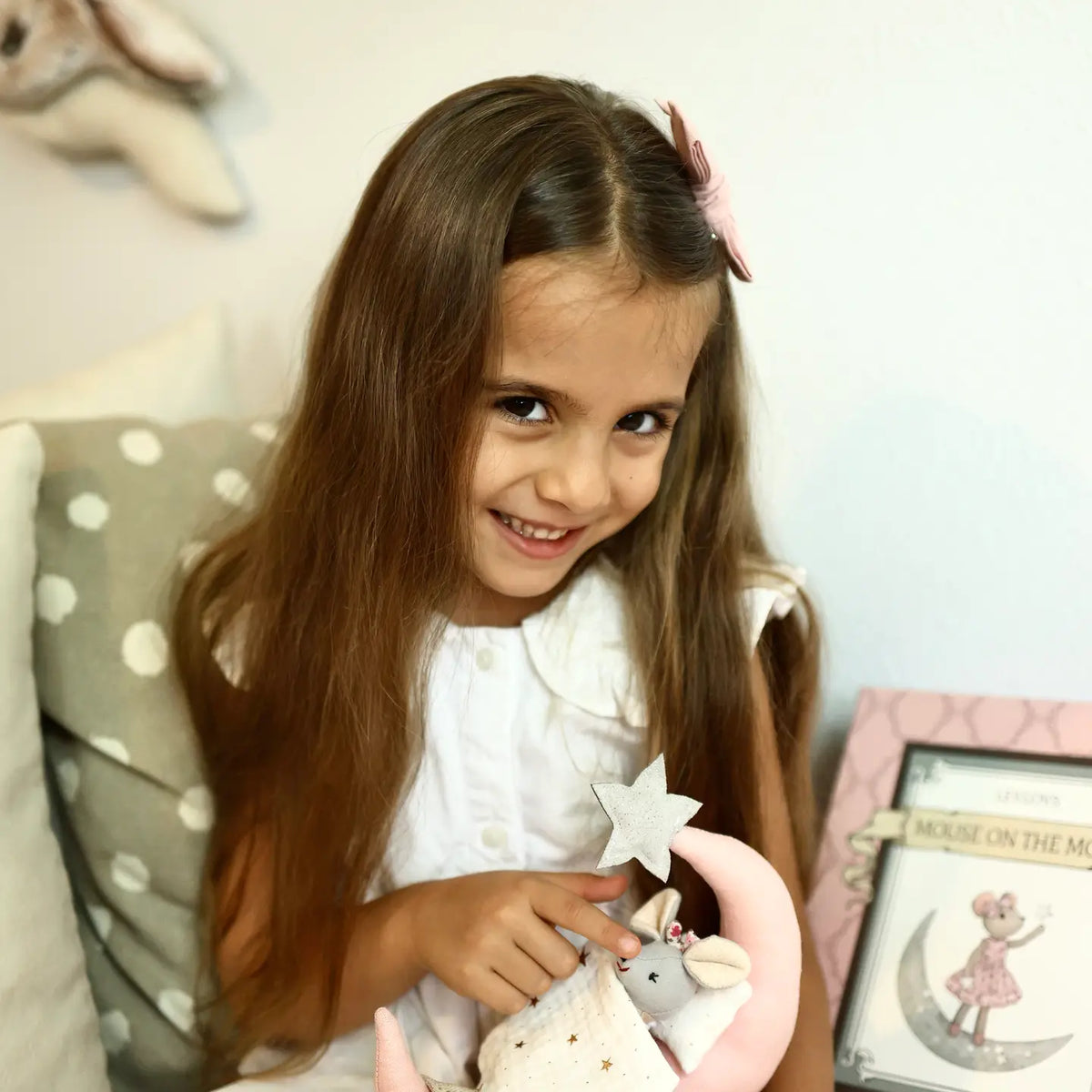 Levlovs Mouse Lili in a Box with the Bedding Summer Gift