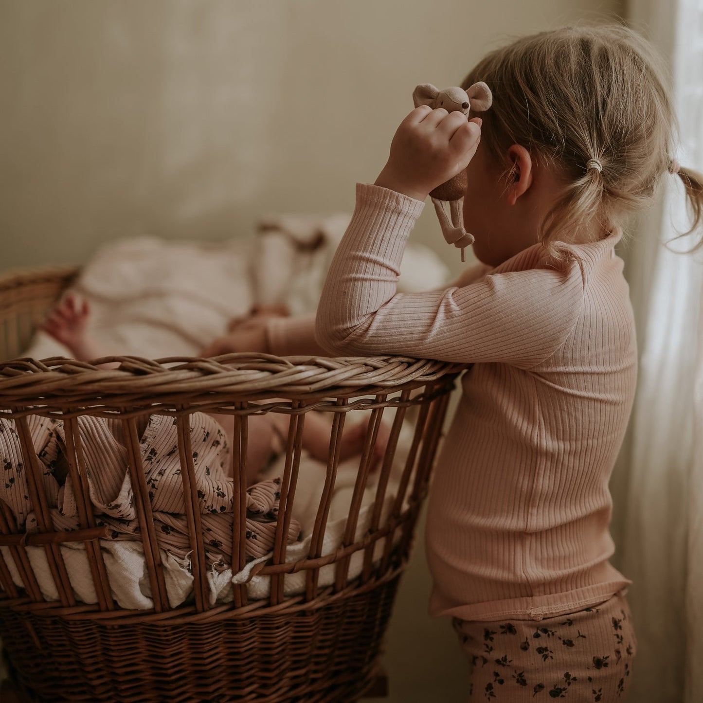 The Long Sleeve Tee - Powder