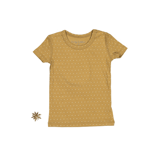 The Printed Short Sleeve Tee - Golden Dot