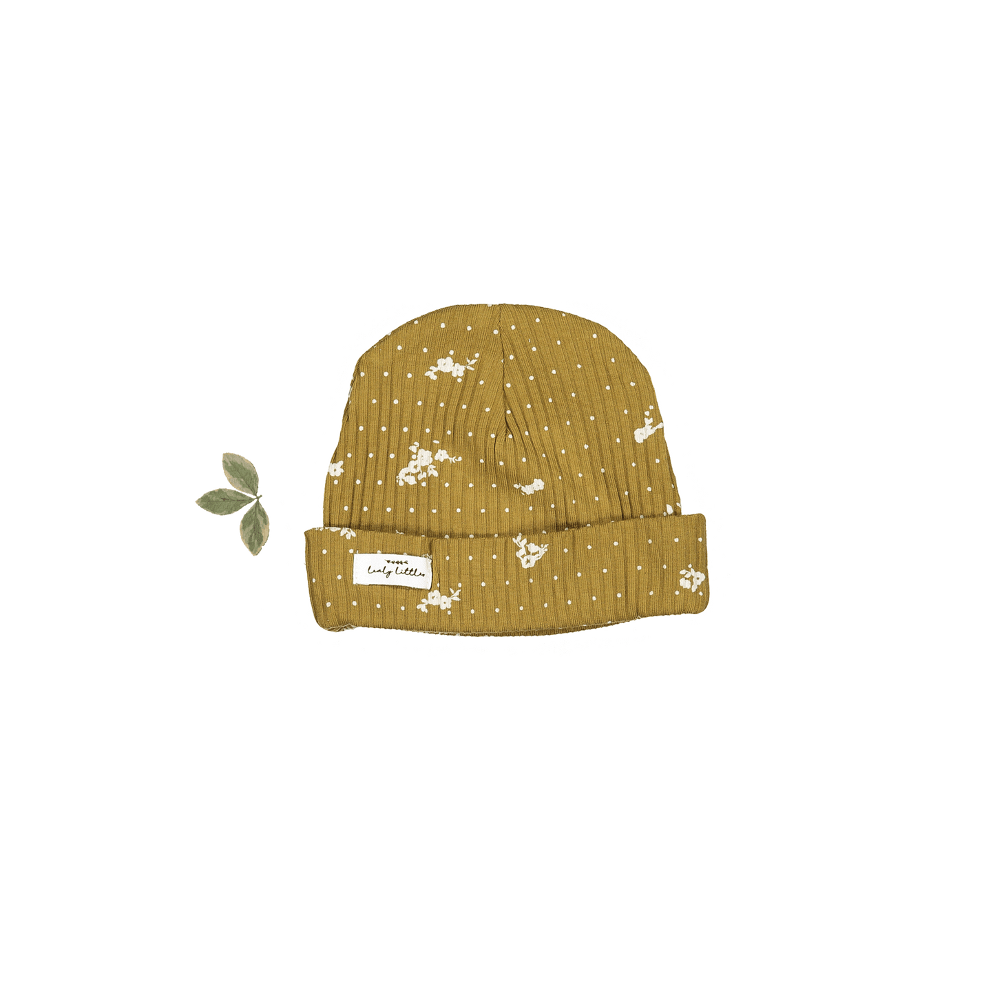 The Printed Hat - Golden Floral