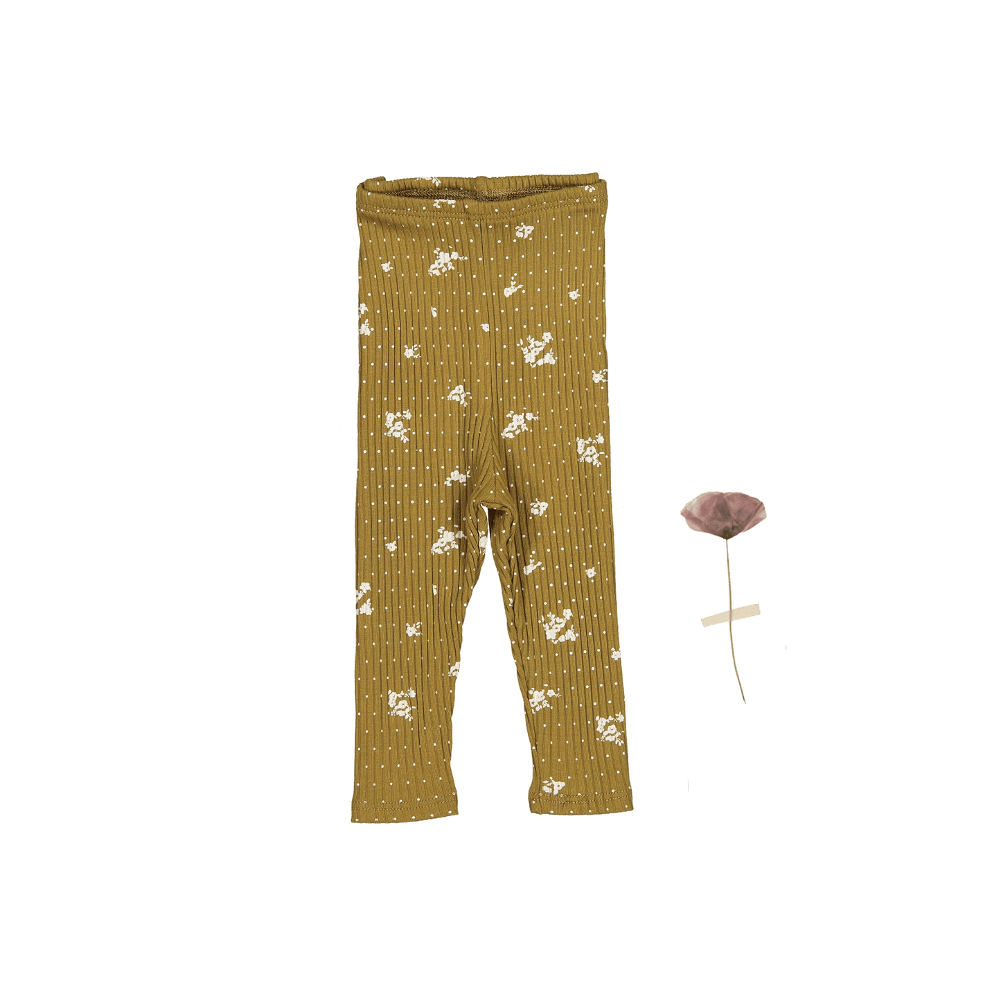 The Printed Legging - Golden Floral