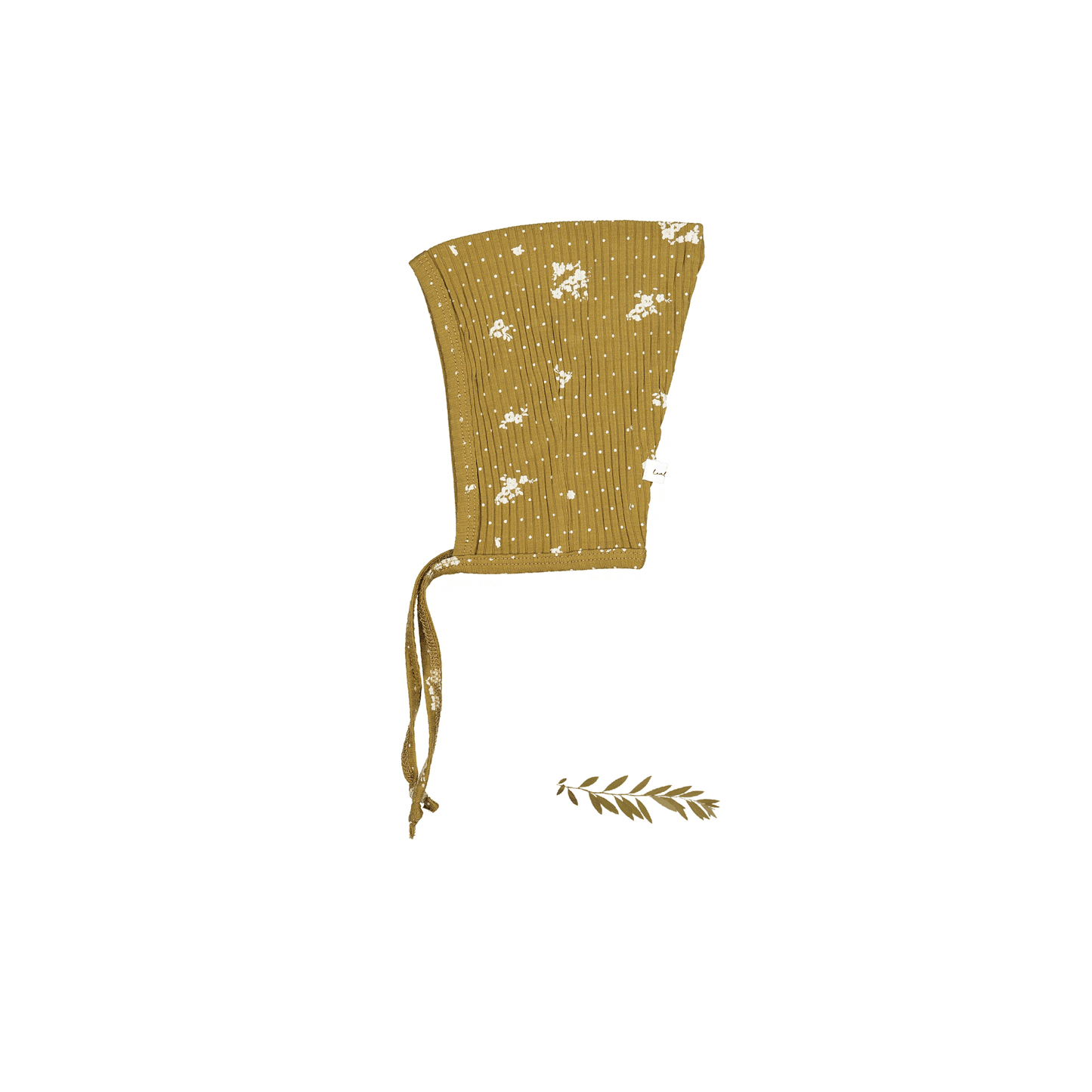 The Printed Pixie Bonnet - Golden Floral