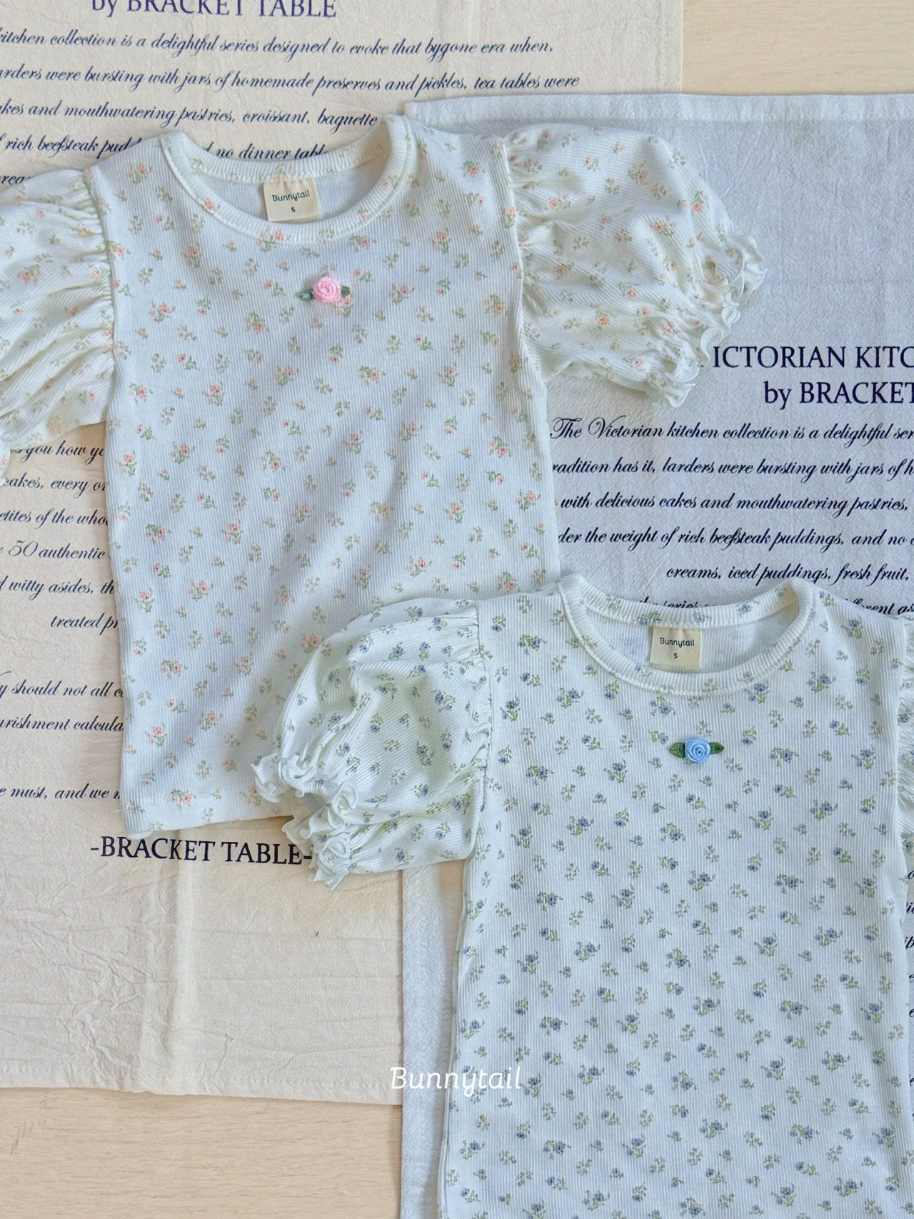 Ribbed Floral Tee