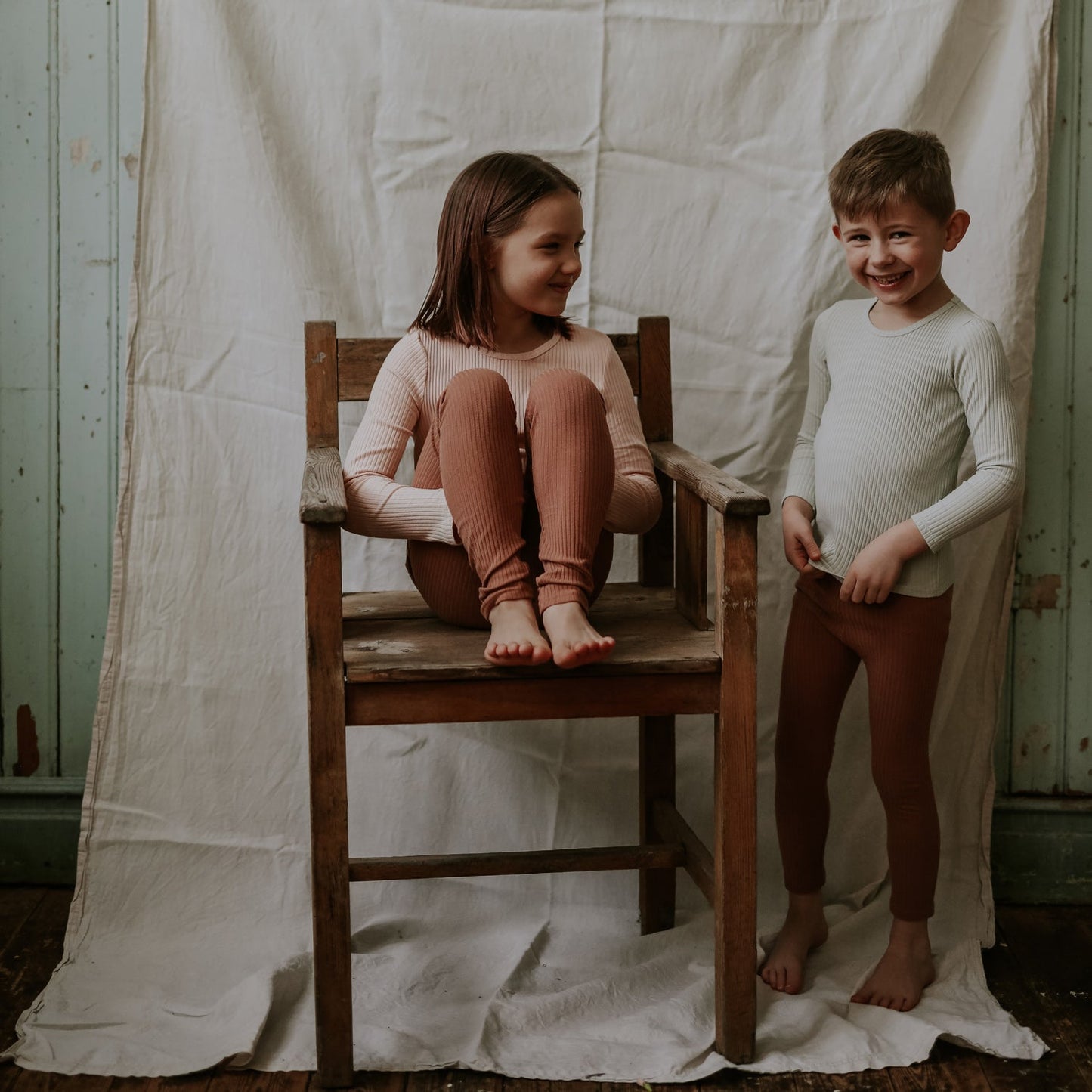 The Long Sleeve Tee - Powder