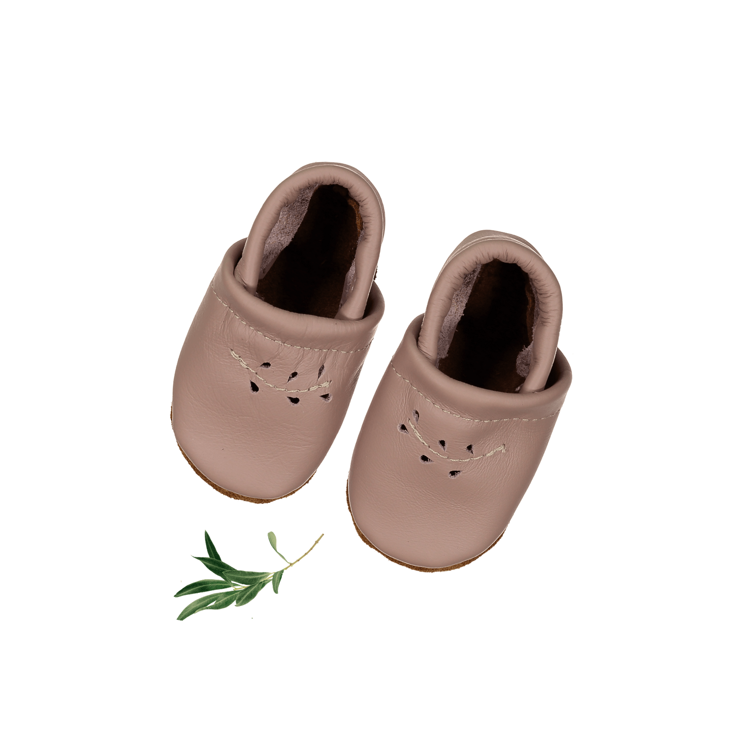 The Leather Mocc - Mauve