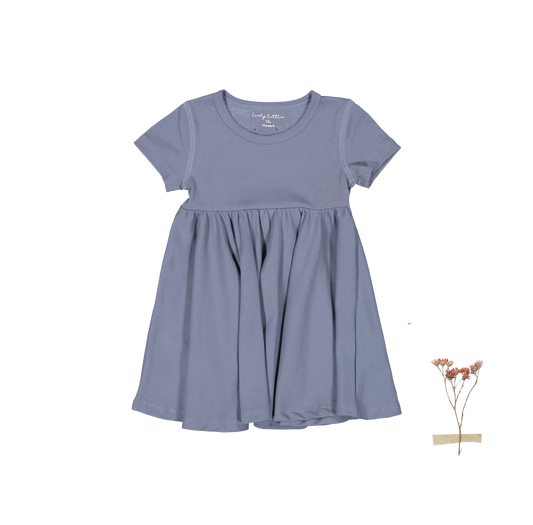 The Short Sleeve Dress - Midnight