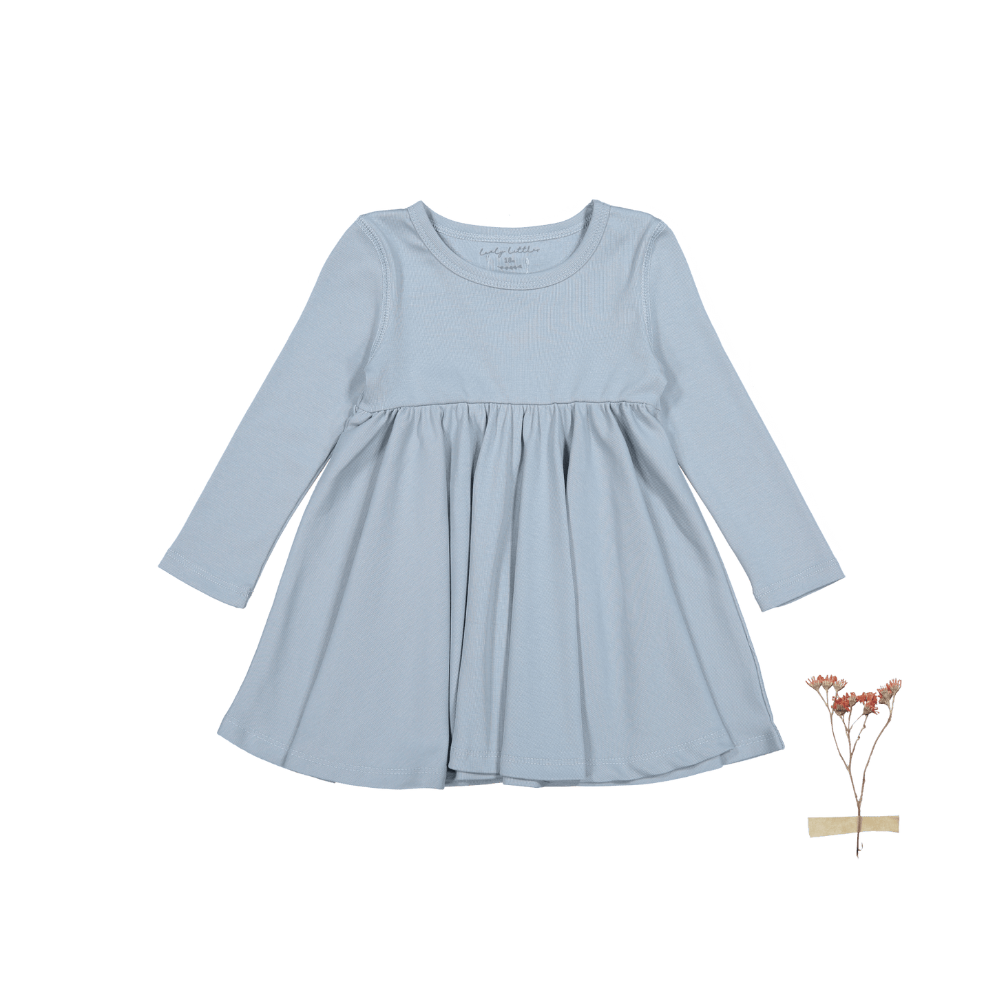 The Long Sleeve Dress - Ocean