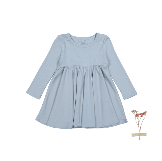 The Long Sleeve Dress - Ocean