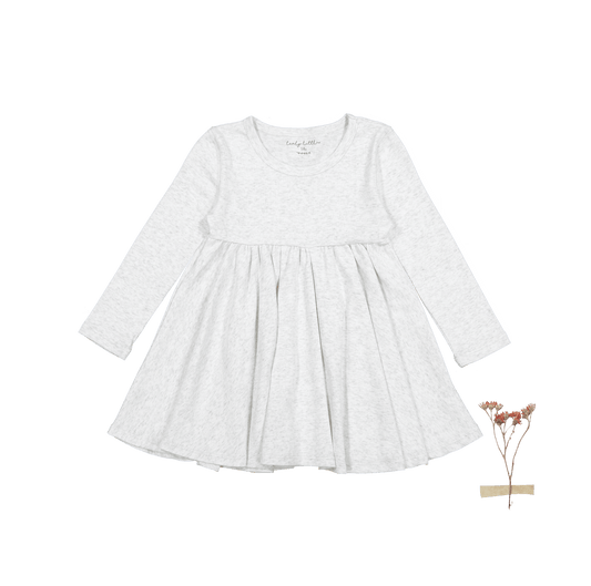 The Long Sleeve Dress - Oatmeal