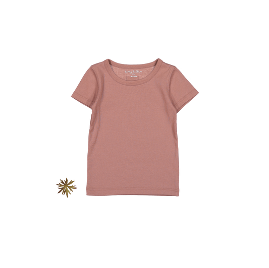 The Short Sleeve Tee - Rosewood