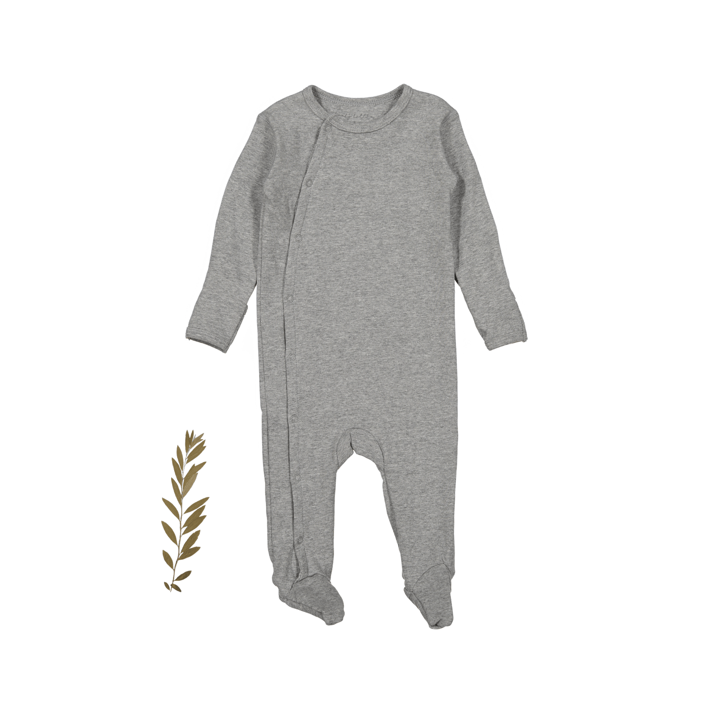 The Snap Romper - Heather