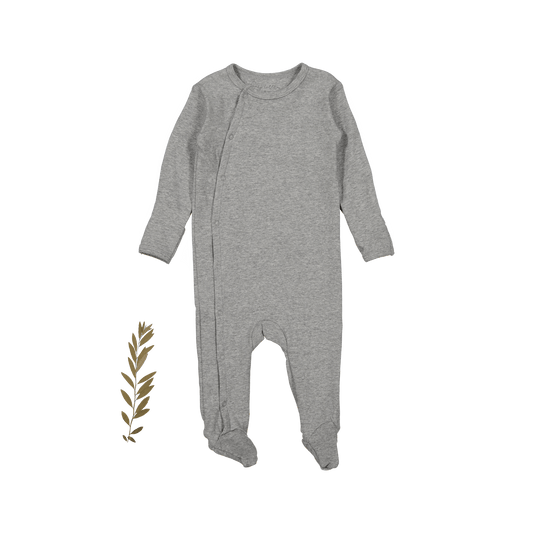 The Snap Romper - Heather