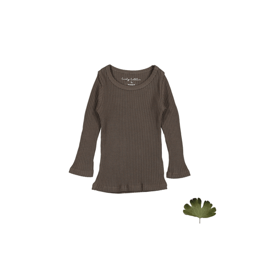 The Long Sleeve Tee - Cocoa