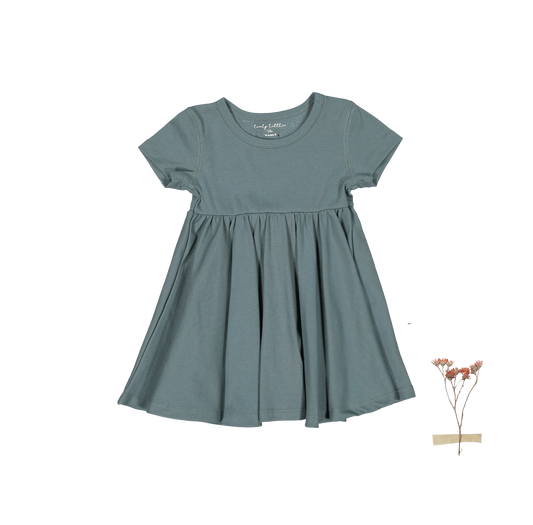 The Short Sleeve Dress - Fern