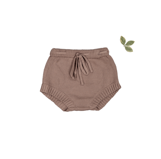 The Chunky Knit Bloomer - Taupe