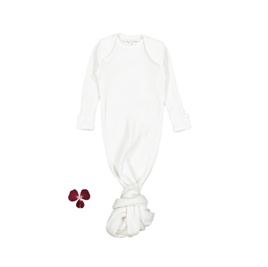 The Baby Gown - Bone