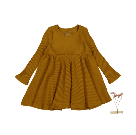The Long Sleeve Dress - Cider