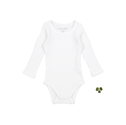 The Long Sleeve Onesie - Bone