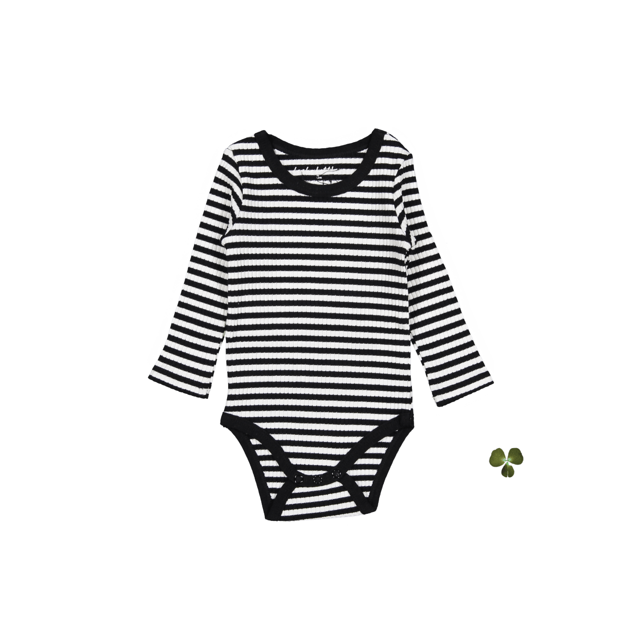 The Printed Long Sleeve Onesie - Stripe