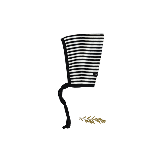 The Printed Pixie Bonnet - Stripe