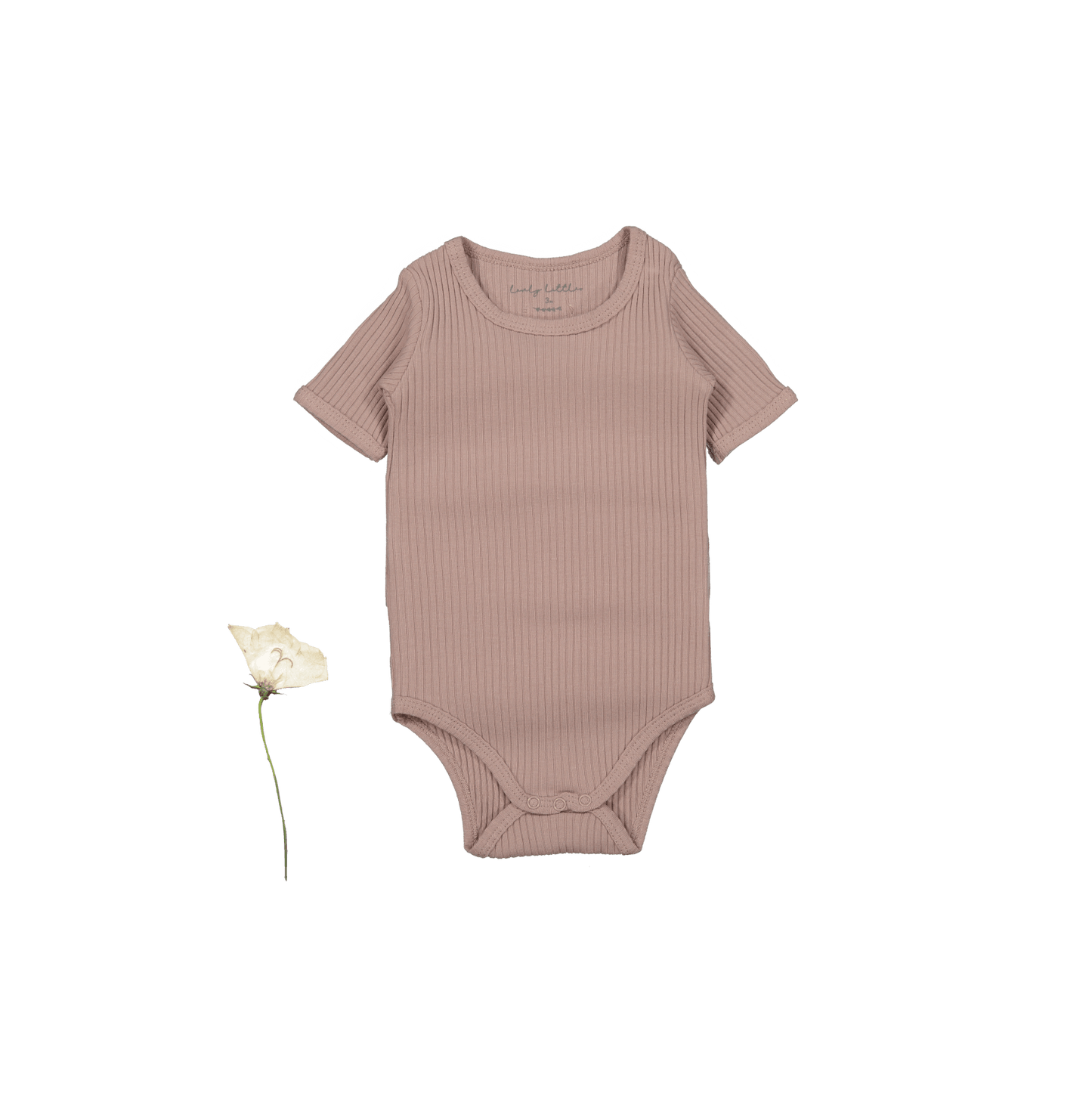 The Short Sleeve Onesie - Mauve