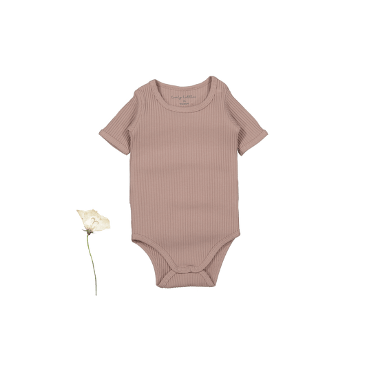 The Short Sleeve Onesie - Mauve