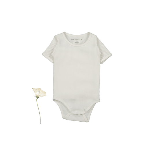 The Short Sleeve Onesie - Bone