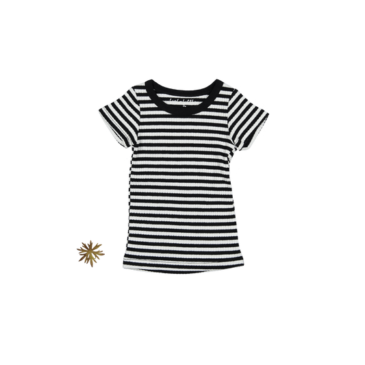 The Printed Short Sleeve Tee - Stripe