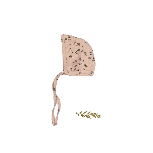 The Printed Bonnet - Floral Blush