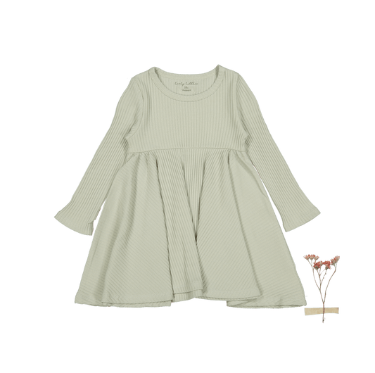 The Long Sleeve Dress - Mist