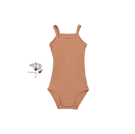 The Tank Onesie - Clay