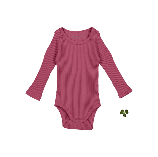 The Long Sleeve Onesie - Raspberry