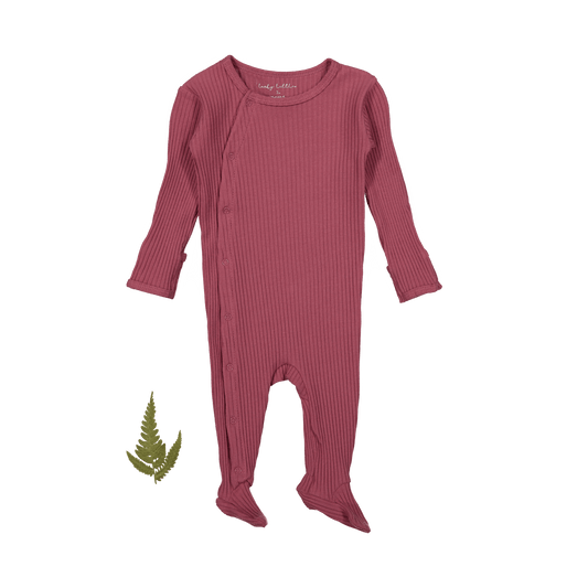 The Snap Romper - Raspberry