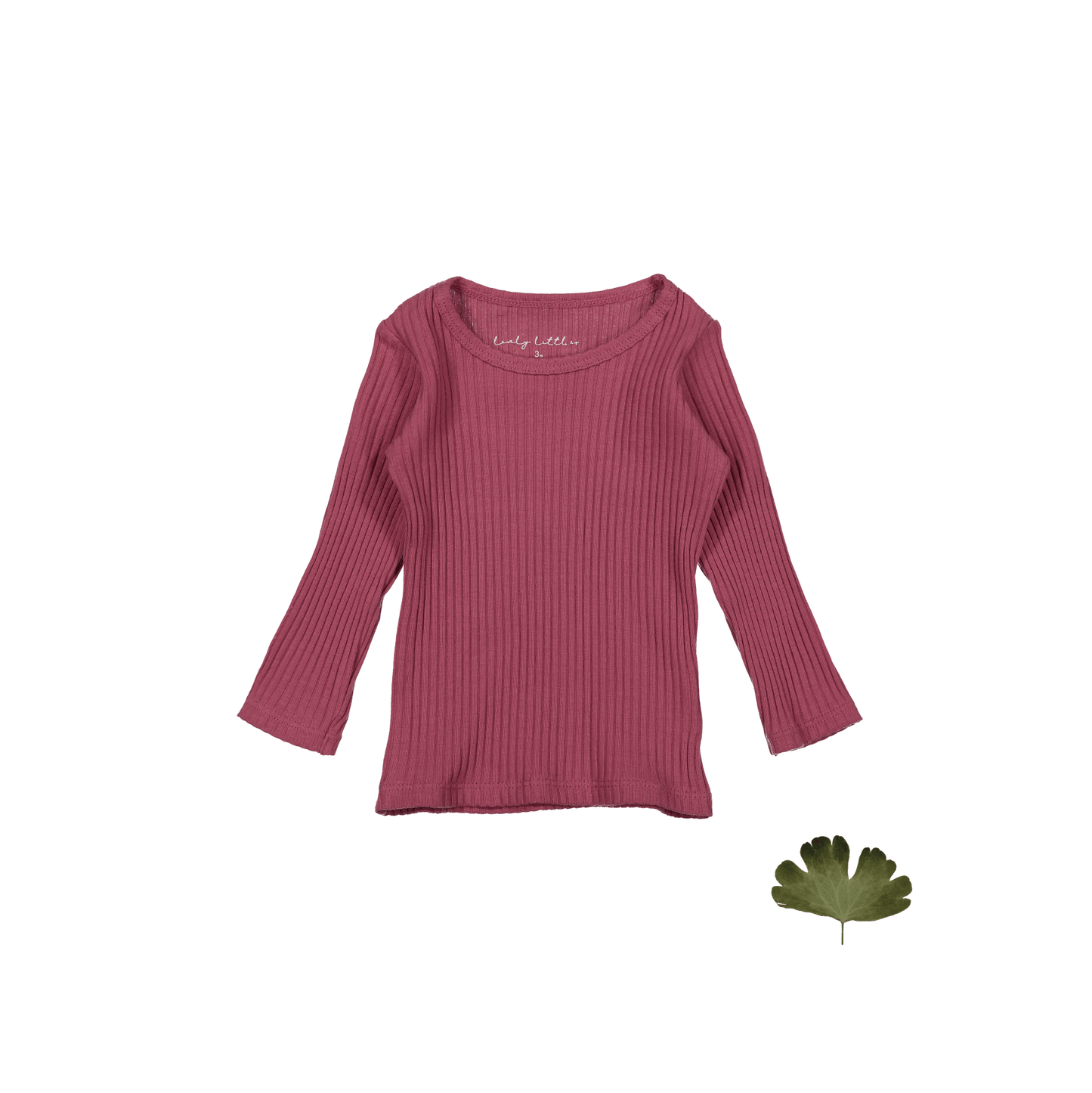The Long Sleeve Tee - Raspberry