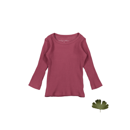 The Long Sleeve Tee - Raspberry