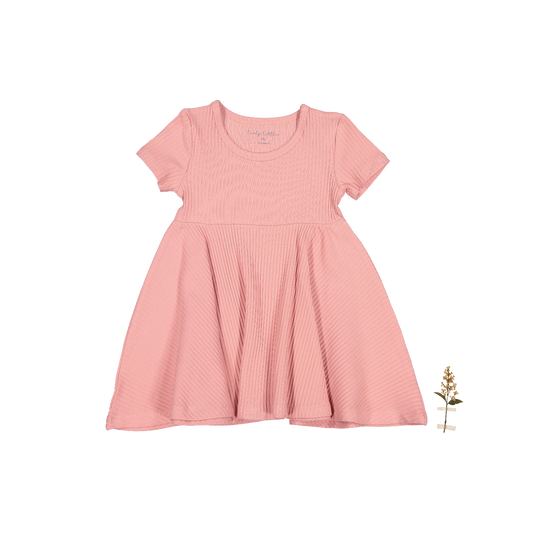 The Short Sleeve Dress - Rose