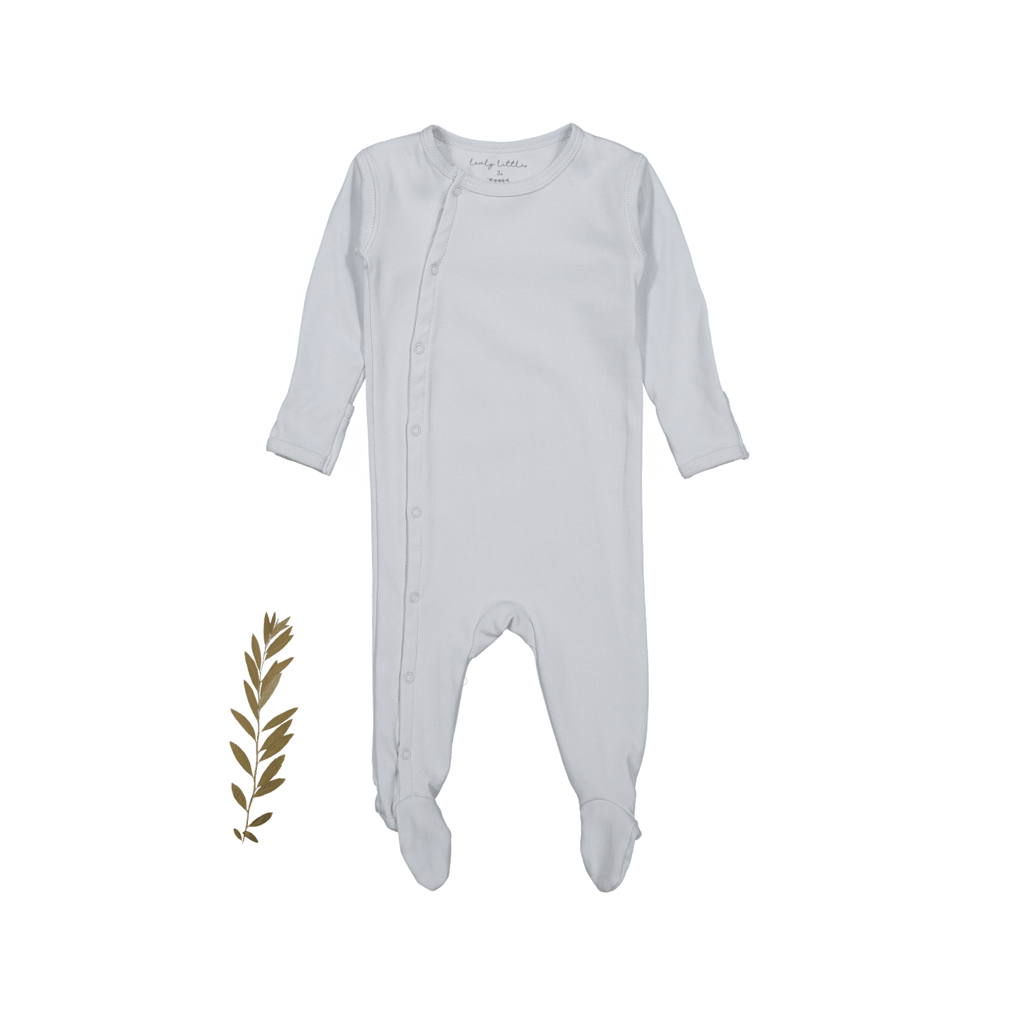 The Snap Romper - Sky