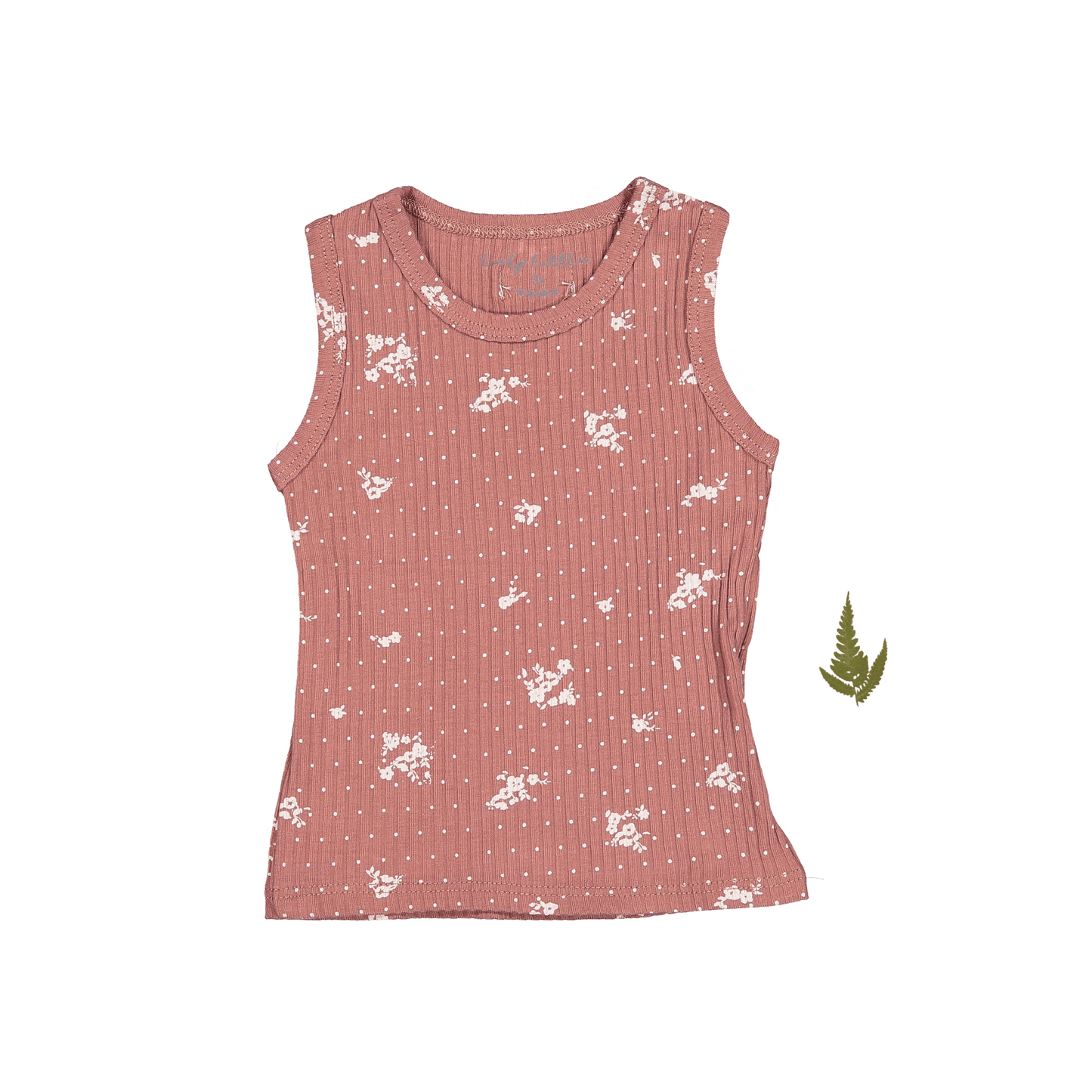 The Printed Tank - Rosewood Floral