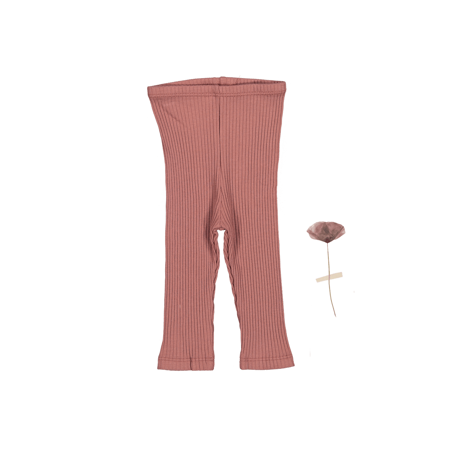 The Legging - Rosewood Ribbed